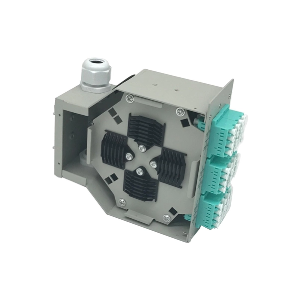 Installation of three-level power distribution box on construction site