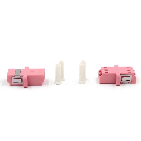 Fiber optic adapter echo