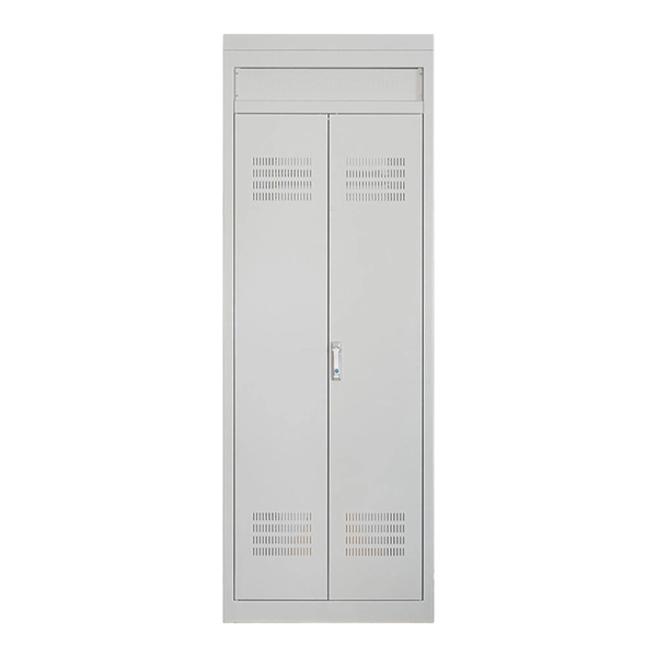 Organizing cable trays and network cables in low-voltage electrical rooms