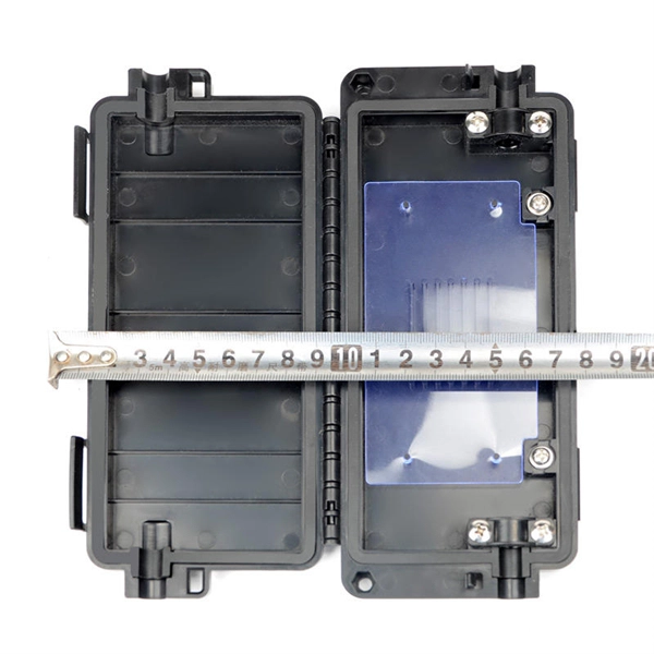 Structure of the power distribution box for blown film machine