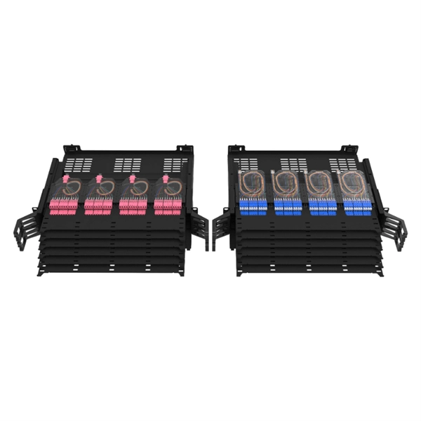 Fiber optic aggregation switch networking and debugging