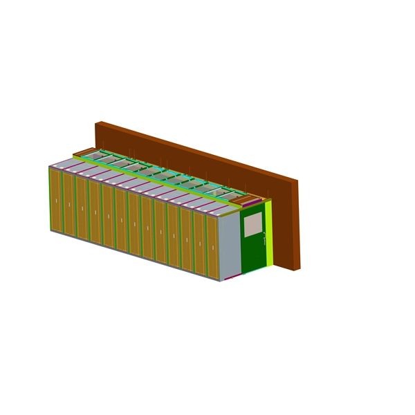 Home use fiber optic connection for optical modules