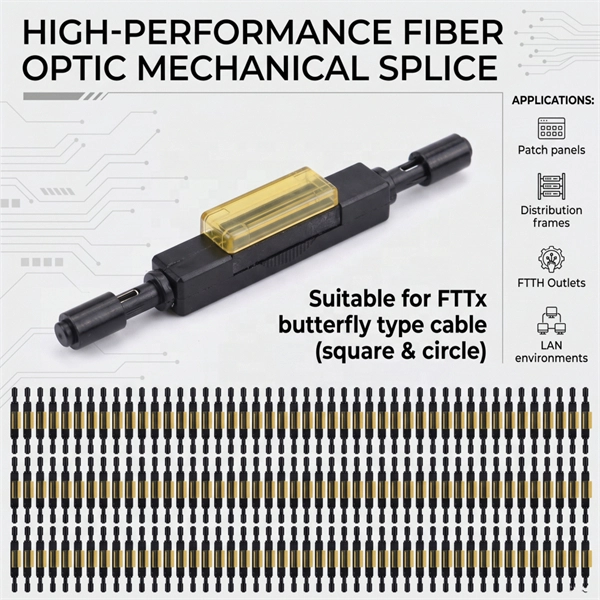 Indoor Drop Fiber Optic Single-Mode Dual-Core