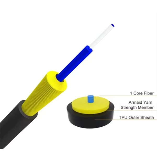 Self-supporting optical cables do not require steel strands