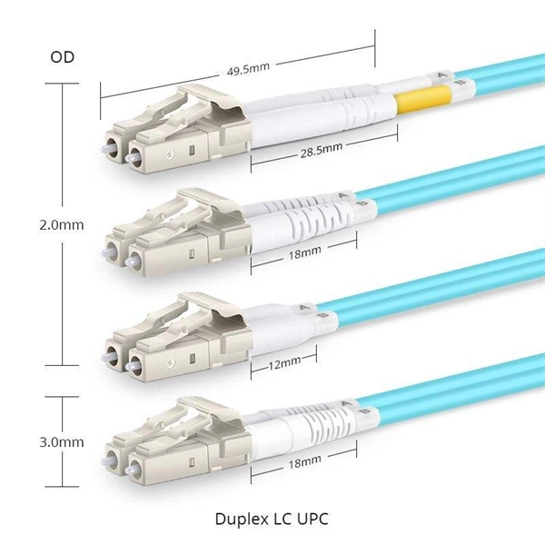Custom-made 2-core indoor optical fiber cable