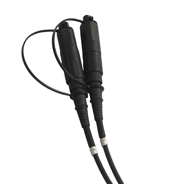 How to connect a Category 6 fiber optic panel