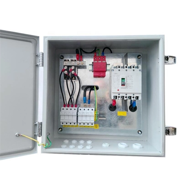 Installation of distribution box shielding bracket