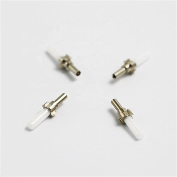 What connectors are used in a single-core fiber optic patch cord