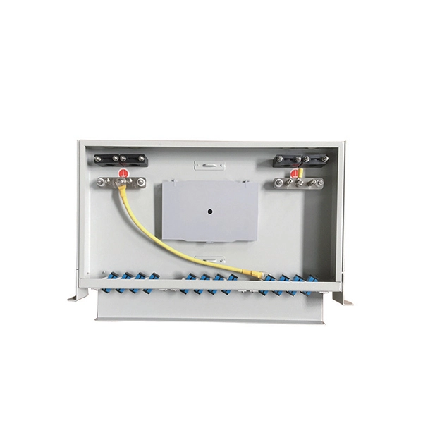 Panel-mounted fiber optic socket